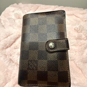 Louis Vuitton Brown Checkered Wallet